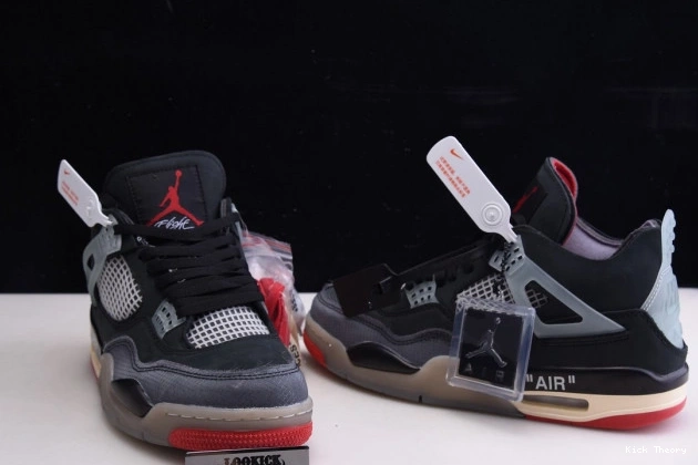 Kicktheory x Retro Bred Jordan Air White CV9388-001 4 Off 0803